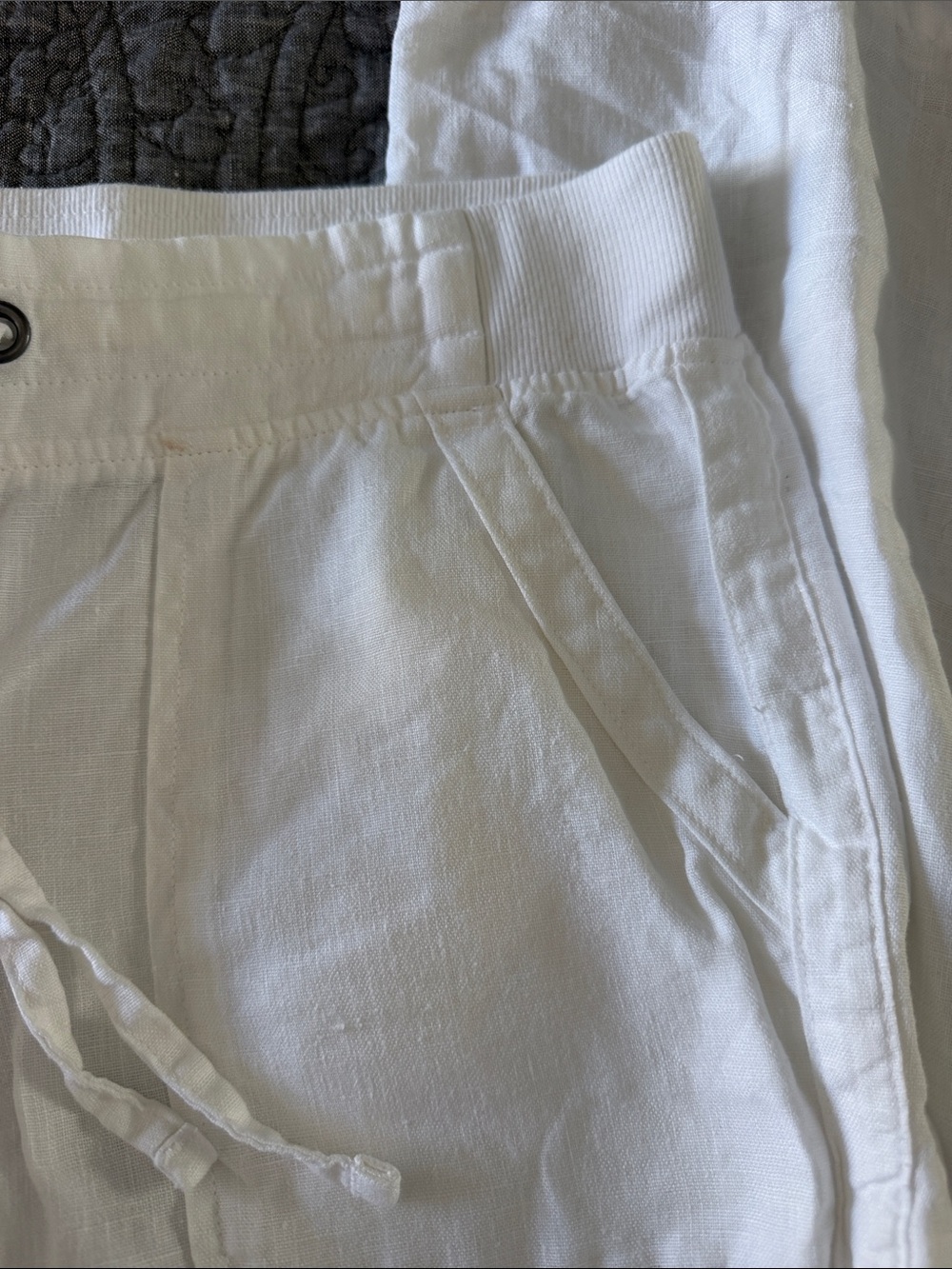 Athleta Drawstring Linen Pant - Picture 4 of 10